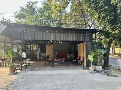 ให้เช่าร้านพร้อมอุปกรณ์โต๊ะเก้าอี้ เปิดร้าน Cafe กาแฟ ชานม ร้านอาหาร ปากทางเข้าสน.วังทองหลาง