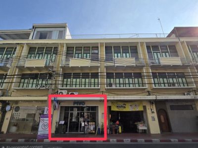 ห้องว่างให้เช่า (1 ชั้นไม่รวมข้างบน) ทำเลดีย่านเสาชิงช้า ใกล้สี่แยกสำราญราษฎร์