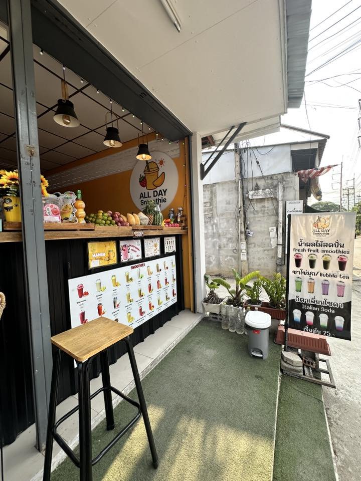 เซ้งด่วน! ร้านสมูทตี้ All Day Smoothie ทำเลดี พร้อมเปิดต่อได้ทันที