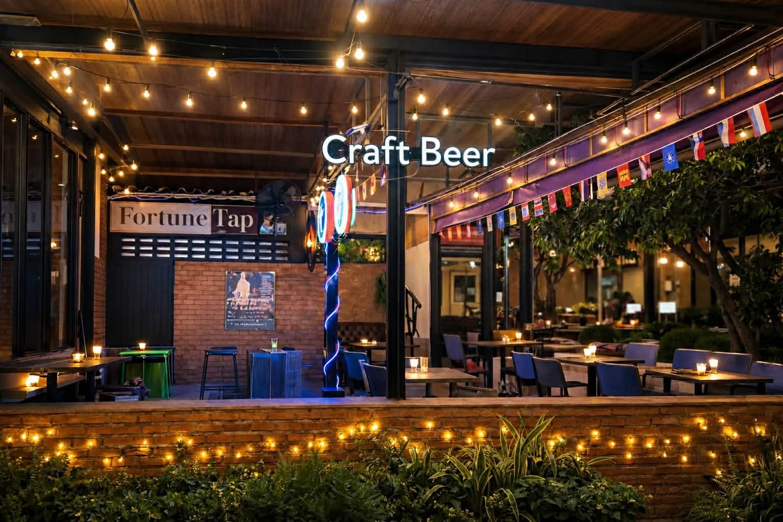เซ้งร้านอาหาร & Craft Beer Bar ทำเลทอง RCA – พร้อมพงษ์ 曼谷黄金地段精酿啤酒餐厅酒吧转让   靠近RCA