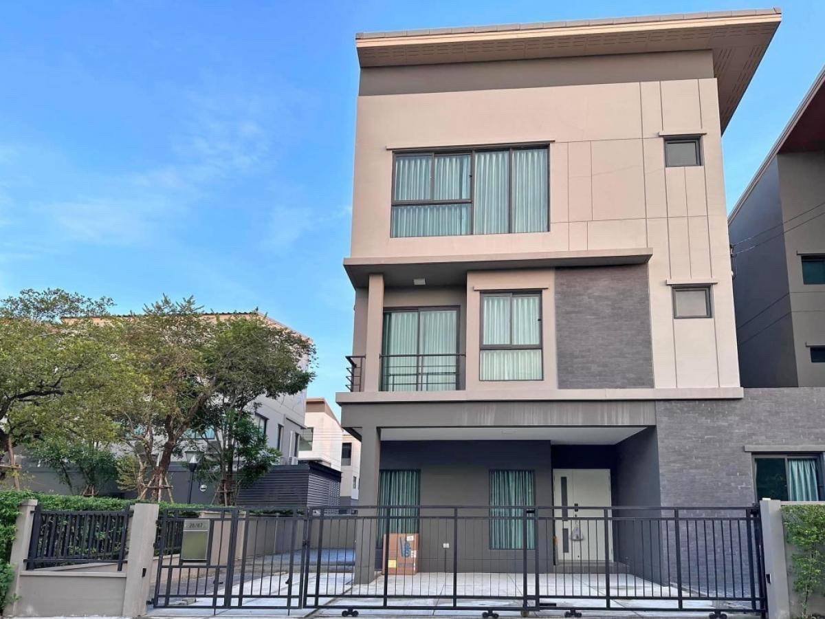 บ้านหรูให้เช่า บ้านกลางเมือง รามอินทรา 83 สเตชั่น