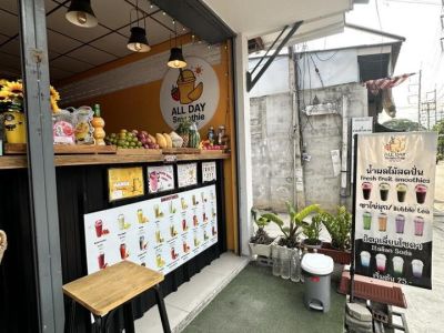 เซ้งด่วน! ร้านสมูทตี้ All Day Smoothie ทำเลดี พร้อมเปิดต่อได้ทันที