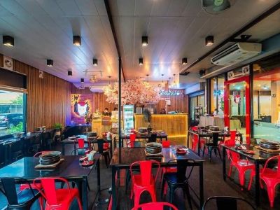 เซ็งกิจการร้านปิ้งย่าง ชาบู ซูชิ ซาชิมิ พิกัด ถนนเศรษฐกิจ 1 ต.มหาชัย